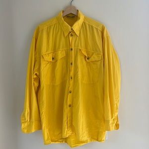 Yellow Versace Shirt